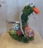 Vogelvoer figuur zwaan Voerder Warentuin Mix - Warentuin mix