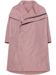 Rick Owens imperméable zippé - Rose