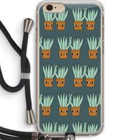 Sansevieria: iPhone 6 PLUS / 6S PLUS Transparant Hoesje met koord Sansevieria: iPhone 6 PLUS / 6S PLUS Transparant Hoesje met koord