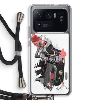 Dissimulation du réel: Xiaomi Mi 11 Ultra Transparant Hoesje met koord