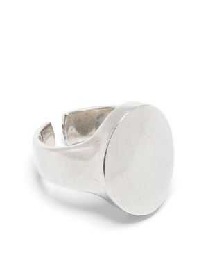 MARANT bague à visage ovale - Argent