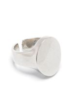 MARANT bague à visage ovale - Argent