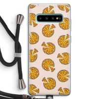 You Had Me At Pizza: Samsung Galaxy S10 Plus Transparant Hoesje met koord