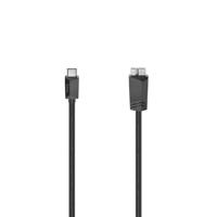 Hama USB-C-kabel USB-C-stekker - Micro-USB-st. USB 3.2 Gen1 5 Gbit/s 0,75 M - thumbnail