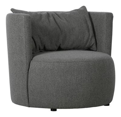 vtwonen Fauteuil 'Explore' Bouclé, kleur Staalgrijs