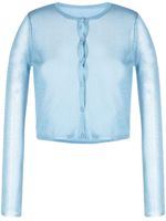 Fleur Du Mal cardigan Luster - Bleu