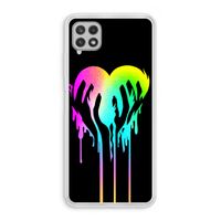 Hold My Heart: Samsung Galaxy A22 4G Transparant Hoesje