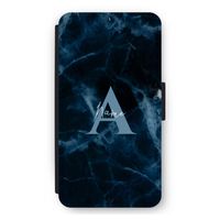 Midnight Marble: iPhone 12 mini Flip Hoesje