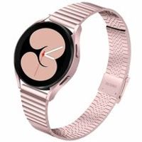 Stalen RVS bandje - Rosé pink - Samsung Galaxy Watch Active 2 - thumbnail