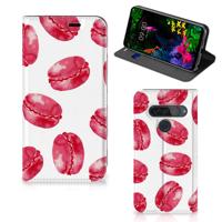 LG G8s Thinq | Flip Style Cover | Pink Macarons