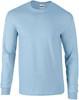 Gildan G2400 Ultra Cotton™ Long Sleeve T-Shirt - Light Blue - L - thumbnail