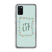 It's Lit: Samsung Galaxy A41 Transparant Hoesje