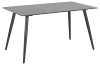 Eettafel Bandita Rechthoek Keramiek Zwart 140cm - Giga Living - thumbnail