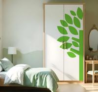 Halve boom kast stickers