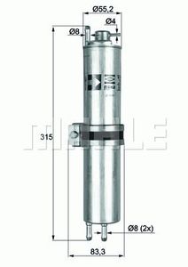 Brandstoffilter KLH12