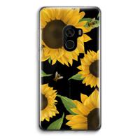 Sunflower and bees: Xiaomi Mi Mix 2 Transparant Hoesje - thumbnail