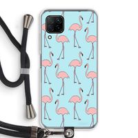Anything Flamingoes: Huawei P40 Lite Transparant Hoesje met koord