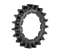Gates sprocket CDX 19T Rohloff splined zwart
