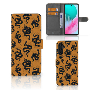 Telefoonhoesje met Pasjes voor Samsung Galaxy M54 Snakes