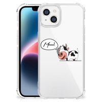 Apple iPhone 14 Plus Stevig Bumper Hoesje Cow - thumbnail