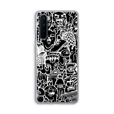 Vexx Black Mixtape: OnePlus Nord Transparant Hoesje
