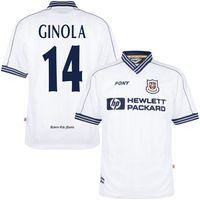 Tottenham Hotspur Retro Shirt 1997-1998 + Ginola 14 - thumbnail