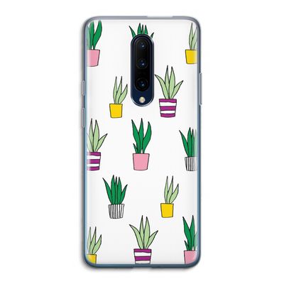 Sanseveria: OnePlus 7 Pro Transparant Hoesje