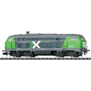 MiniTrix T16253 N diesellocomotief serie 225 van AIXrail