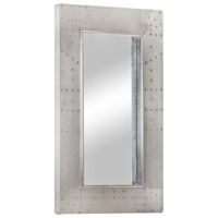 VidaXL Spiegel luchtvaartstijl 80x50 cm metaal
