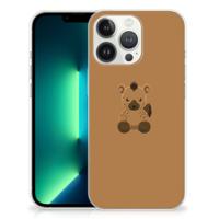 iPhone 13 Pro Max Telefoonhoesje met Naam Baby Hyena