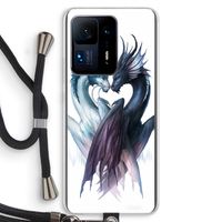Yin Yang Dragons: Xiaomi Mi Mix 4 Transparant Hoesje met koord