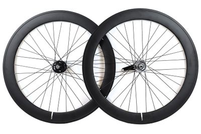 Terugtraprem SantaFixie 60mm Wielset - Zwart Terugtraprem SantaFixie 60mm Wielset - Zwart