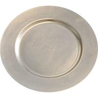 Onderzetbord 33 cm zilver Onderzetbord 33 cm zilver