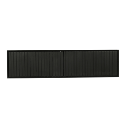 Zwevend tv-meubel Madison Zwart | 120 cm