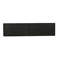 Zwevend tv-meubel Madison Zwart | 120 cm