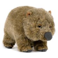 Pluche wombat/buideldier knuffel 25 cm speelgoed - Dierenknuffels/knuffeldieren