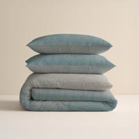 Sleeptime Gradia Beige/Blauw 140 x 200/220 cm