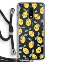 Citroenen: OnePlus 7 Transparant Hoesje met koord
