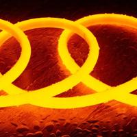 Led strip Oranje Flexibele Neon led strip 1 tot 50 meter (Oranje)