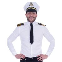 Volwassenen verkleed set voor kapitein 3-delig - Verkleedattributen