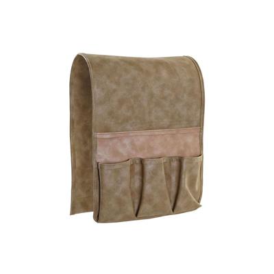 Houder voor afstandsbedieningen DKD Home Decor Bruin Beige Polyurethaan 30 x 0,5 x 90 cm