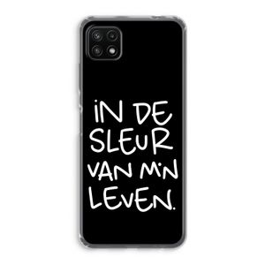 De Sleur: Samsung Galaxy A22 5G Transparant Hoesje