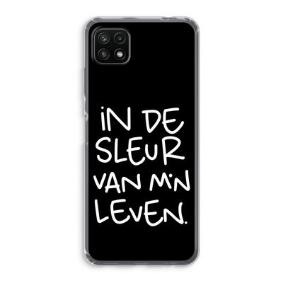 De Sleur: Samsung Galaxy A22 5G Transparant Hoesje