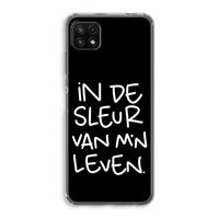 De Sleur: Samsung Galaxy A22 5G Transparant Hoesje