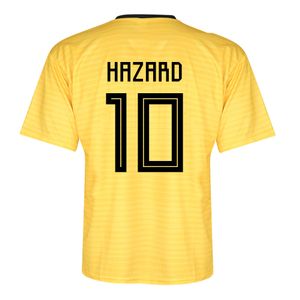 Belgie Voetbalshirt Hazard Uit 2018-2020 Kind / Volwassenen OP=OP