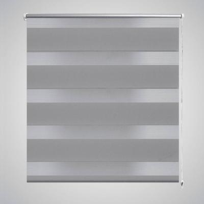 VidaXL Duo rolgordijn 120 x 230 cm grijs