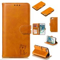 Lederen beschermhoes voor iPhone 6 & 6s (geel)