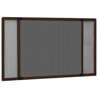 VidaXL Raamhor uitschuifbaar (100-193)x75 cm bruin VidaXL Raamhor uitschuifbaar (100-193)x75 cm bruin