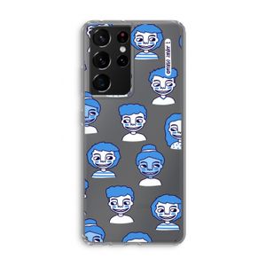 Gezichtjes: Samsung Galaxy S21 Ultra Transparant Hoesje