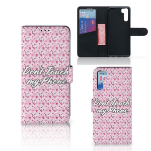 OPPO A91 | Reno3 Portemonnee Hoesje Flowers Pink DTMP